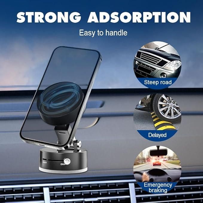 Vacuum Suction Magnetic Bracket