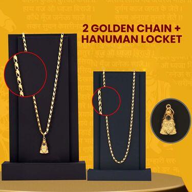 Unisex Shree Hanuman Chalisa Locket with Chain ( सिर्फ आज के लिए ऑफर 699)