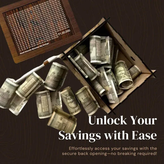 Piggy Bank Savings One Lakh Challenge Box