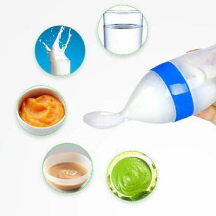 Premium Baby Food Squeeze Feeder Spoon