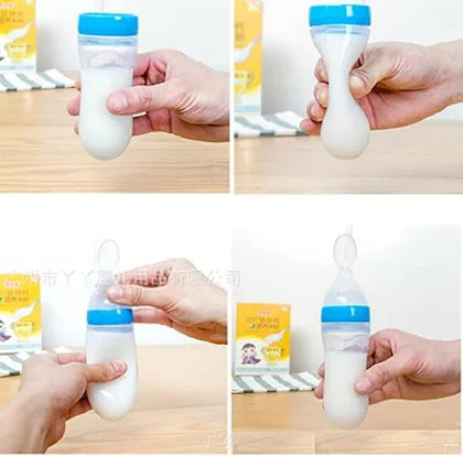 Premium Baby Food Squeeze Feeder Spoon