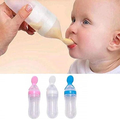 Premium Baby Food Squeeze Feeder Spoon