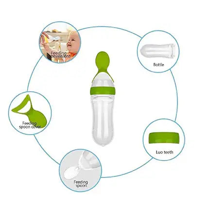 Premium Baby Food Squeeze Feeder Spoon